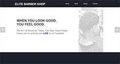 Desktop Screenshot of elitebarbershoptampa.com