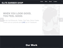 Tablet Screenshot of elitebarbershoptampa.com